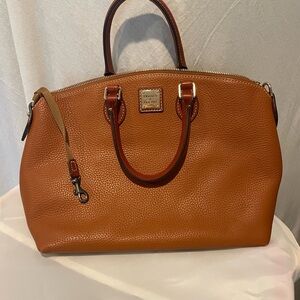 NWOT Dooney & Bourke Tan Leather Satchel